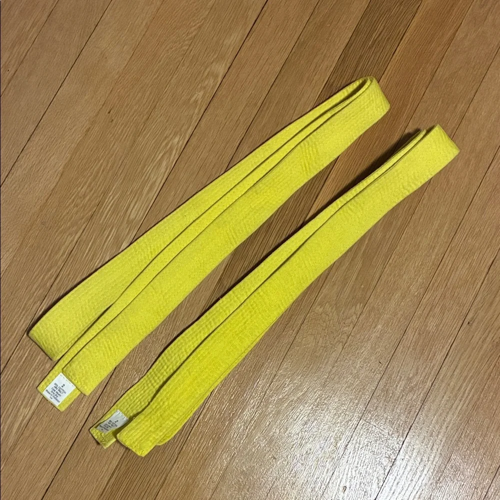 Yellow Martial Arts Belt